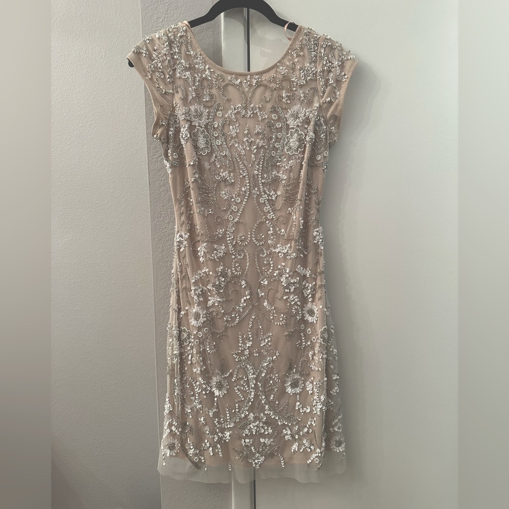 Aidan Mattox Beaded Dress